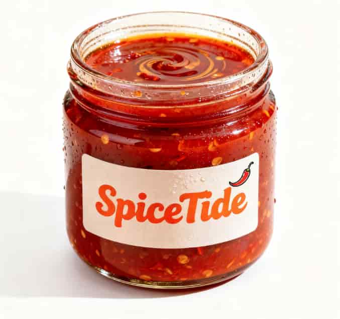 Homemade spice blend in a glass jar with a custom label, a unique foodie gift idea