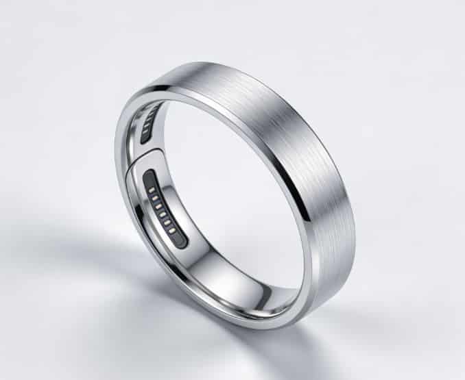 Slim biometric sleep tracking ring