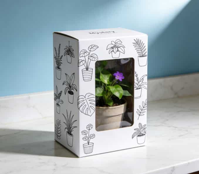 Mystery houseplant subscription box