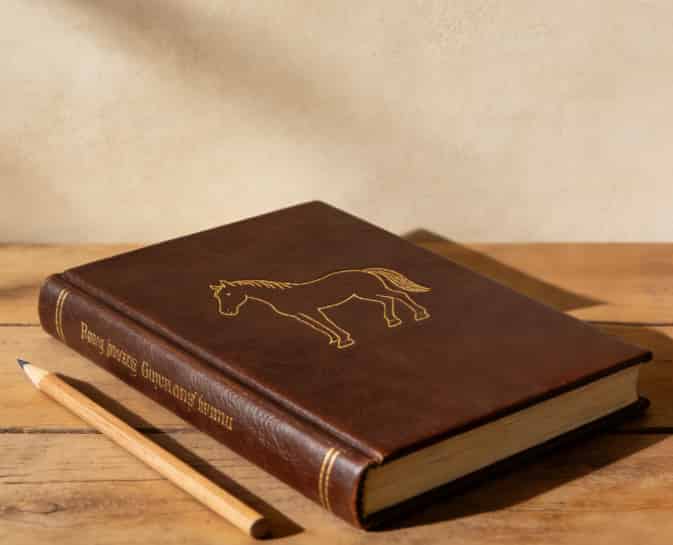 Personalized horse storybook gift