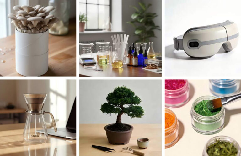 Collage of 6 thoughtful birthday gifts for your girlfriend that show you listen