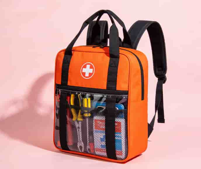 Upgraded roadside emergency kit