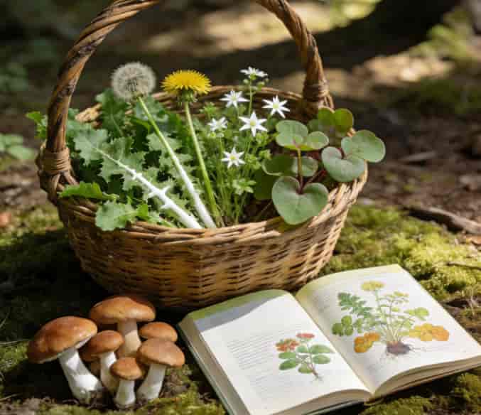 Edible foraging workshop experience