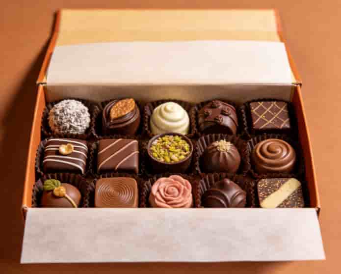 Handcrafted artisanal chocolates