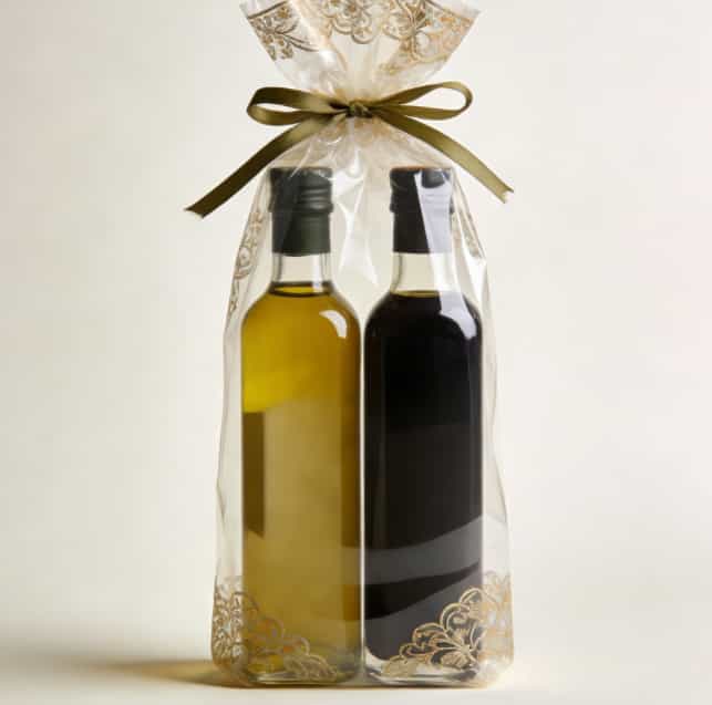 Gourmet olive oil and vinegar set