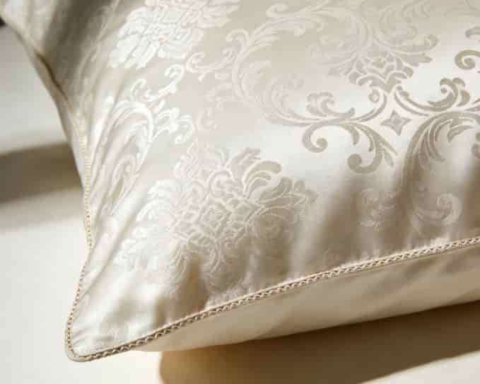 Monogrammed silk pillowcase set