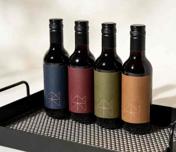 Small-batch craft spirits sampler