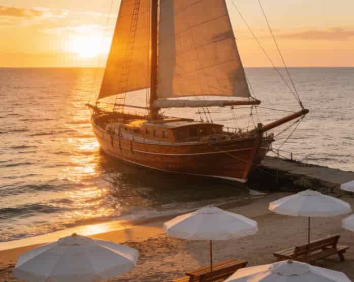 Sunset cruise tickets for two