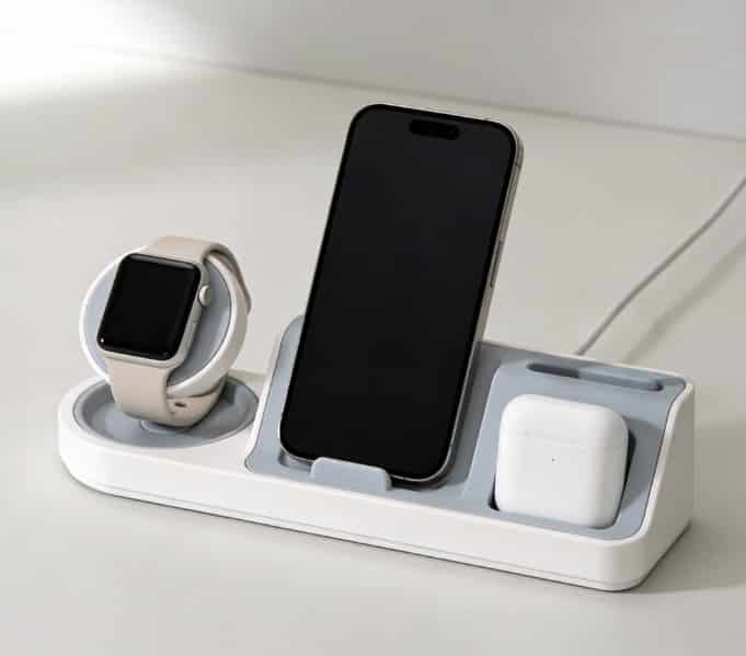 Multi-device wireless charging dock