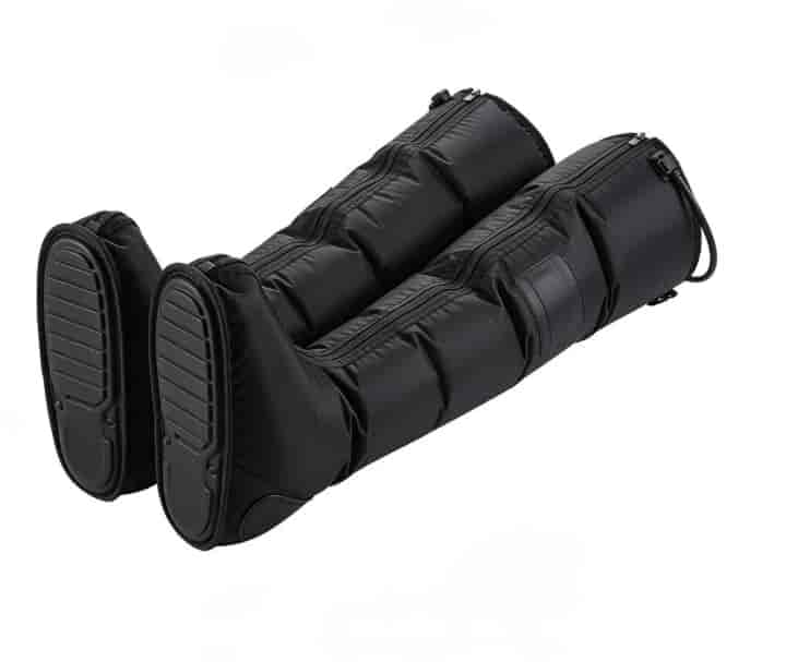 Compression recovery boots for legs