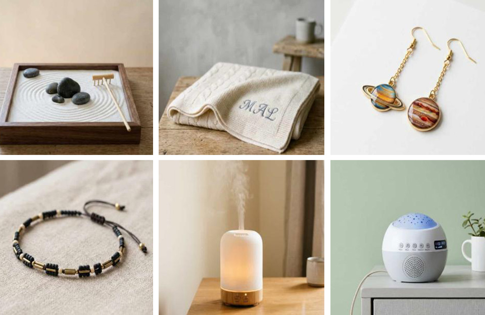 Collage of gifts for girlfriend under $100