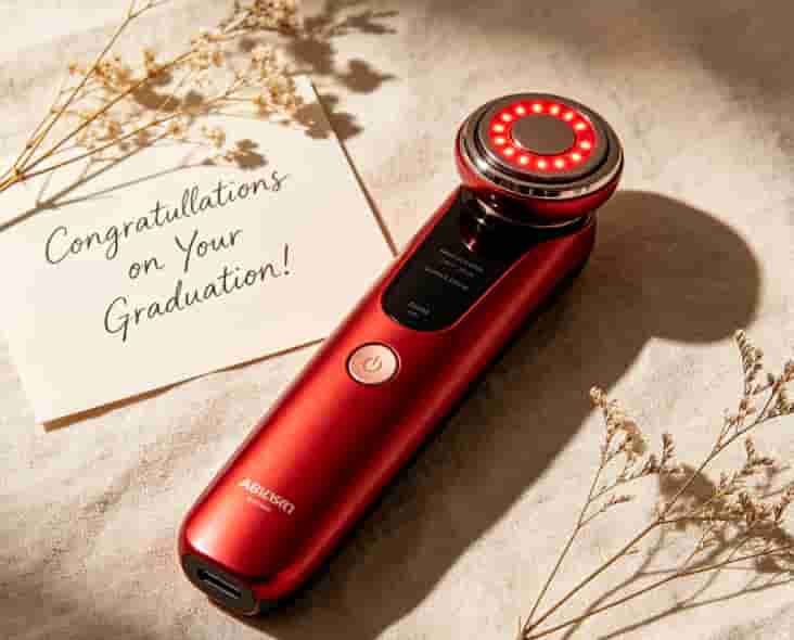 Red light therapy AI skincare wand device self-care gift for new grad