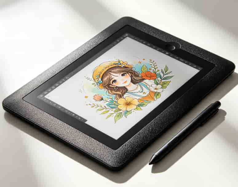 Wireless graphic drawing tablet with stylus digital art gift for girlfriend