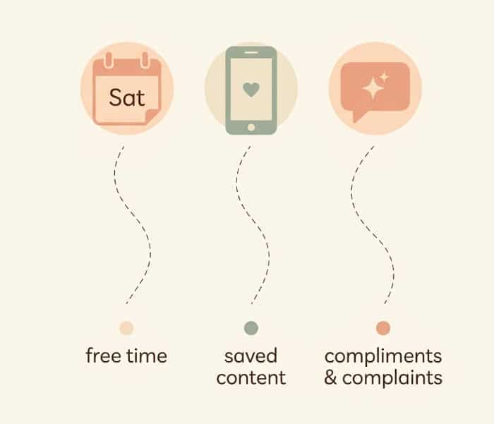 three simple clues to identify girlfriend personality type: free time, saved content, and verbal cues